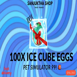 100x ice cube eggs ps99