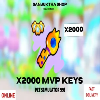 x2000 mvp keys ps99
