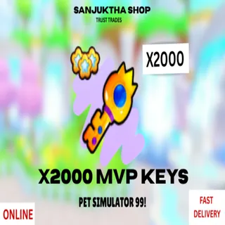 x2000 mvp keys ps99