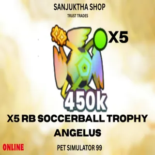 x5 rb soccerball trophy angelus ps99