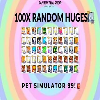 100x Random Huges ps99