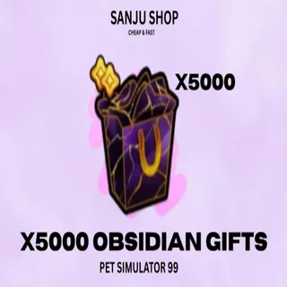 X5000 OBSIDIAN GIFTS