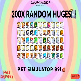 200x random huges ps99