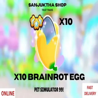 x10 brainrot eggs ps99