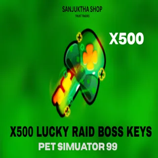x500 lucky raid boss keys ps99