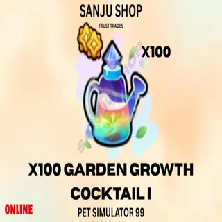 X100 GARDEN GROWTH COCKTAIL I