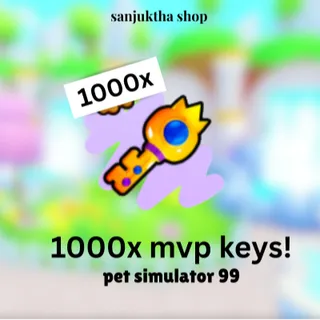 1000x mvp keys