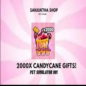 2000x Candy Cane Gifts Ps99
