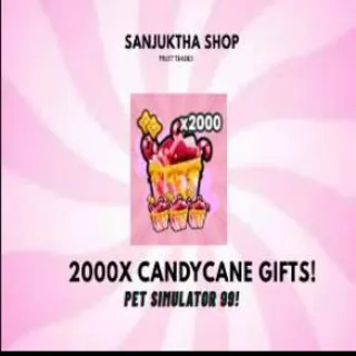 2000x Candy Cane Gifts Ps99