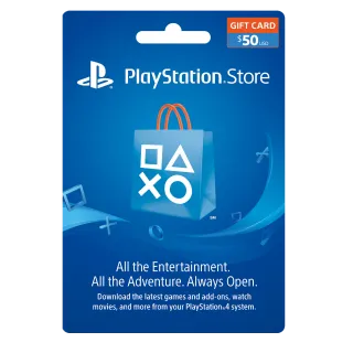 $50.00 USD PlayStation Store