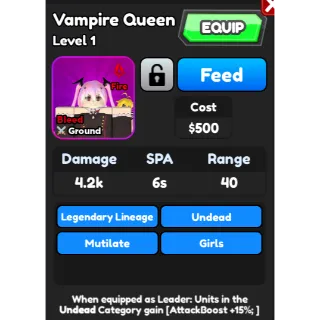 *ASTD* Vampire Queen
