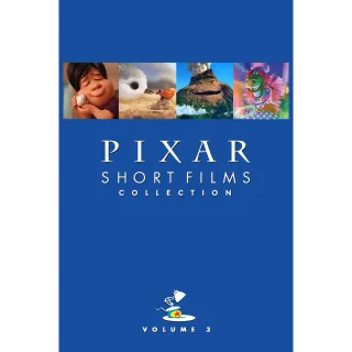 Pixar Short Films Volume 3 - Movies Anywhere HDX
