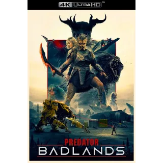 Predator: Badlands - 4K UHD Movies Anywhere