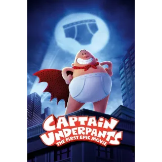 Captain Underpants: The First Epic Movie - Vudu HD or iTunes HD via MA