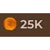 25,000 Gold Zeni | Dragon Blox