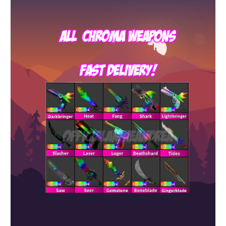 Weapon | MM2 CHROMA WEAPONS - Game Items - Gameflip