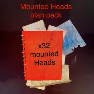 Mounted Head Plans pack