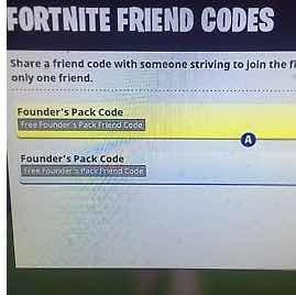 fortnite stw founder friend code - fortnite free xbox codes