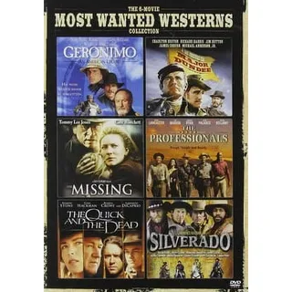 6 Most Wanted Westerns Geronimo Silverado Quick and the Dead the Missing Major Dundee
