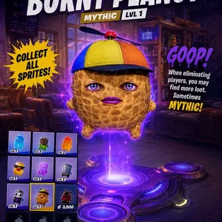 Burnt peanut sprite