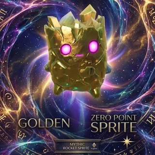 Gold zero point sprite