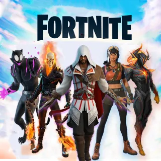 Account fortnite Renegade Rebel |Ghost Rider|Phantom Meowscles |Eddie Brock |Felina |Jing| Ezio Auditore |Polus|1700 V-Bucks 