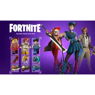FORTNITE - The High Stakes Club Pack [AUTO DELIVERY] TURKEY