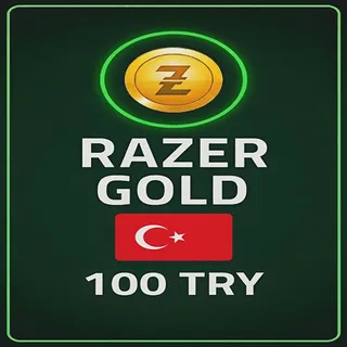 Genuine 100 TRY Razer Gold TR Pin - Instant Access Code