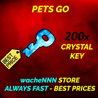 CRYSTAL KEY PETS GO