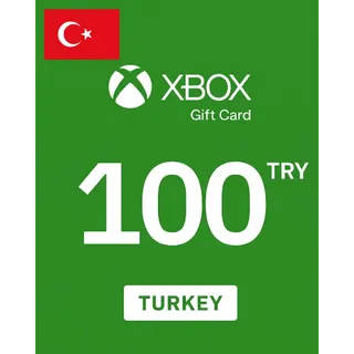 Xbox Gift Card Turkey 100.00 TRY TL