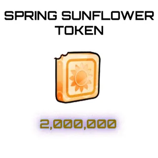 Spring Sunflower Token