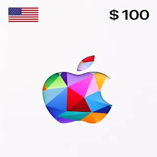 iTunes Gift Card $100 USD US