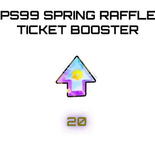 PS99 SPRING RAFFLE TICKET BOOSTER