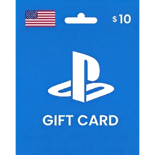 PlayStation Store Gift Card $10.00 USD US