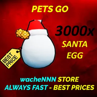 SANTA EGG PETS GO