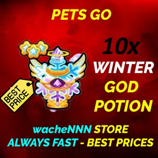 WINTER GOD POTION PETS GO