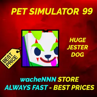 HUGE JESTER DOG | PS99 