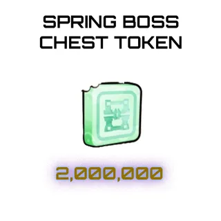 Spring Boss Chest Token