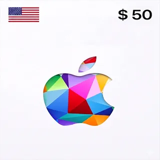 iTunes Gift Card $50 USD US