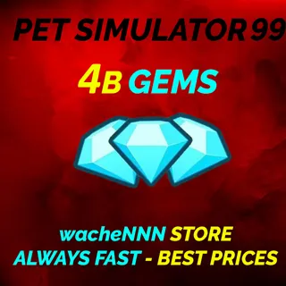 PET SIMULATOR 99 GEMS