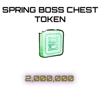Spring Boss Chest Token