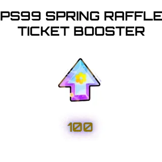 PS99 SPRING RAFFLE TICKET BOOSTER