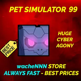 HUGE CYBER AGONY