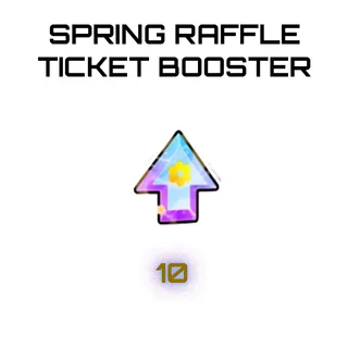 Spring Raffle Ticket Booster