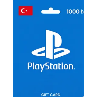 PlayStation Store Gift Card ₺1000.00 TRY [TURKEY]