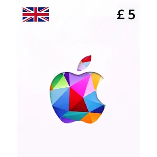 Apple Gift Card £5.00 GBP UK
