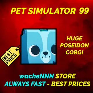 HUGE POSEIDON CORGI  | PS99 