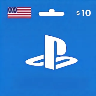 $10 PlayStation Store US Wallet Funds - Safe Digital Key