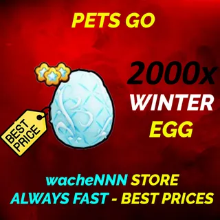 WINTER EGG PETS GO