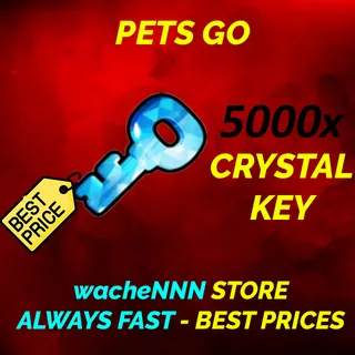 CRYSTAL KEY PETS GO